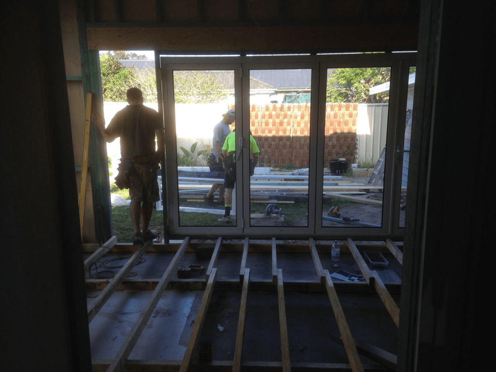 How to Install bifold doors in a weatherboard home