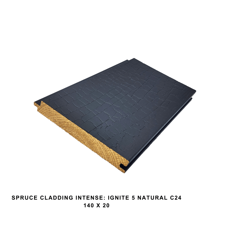 Spruce Cladding Intense Ignite 5 Natural C24